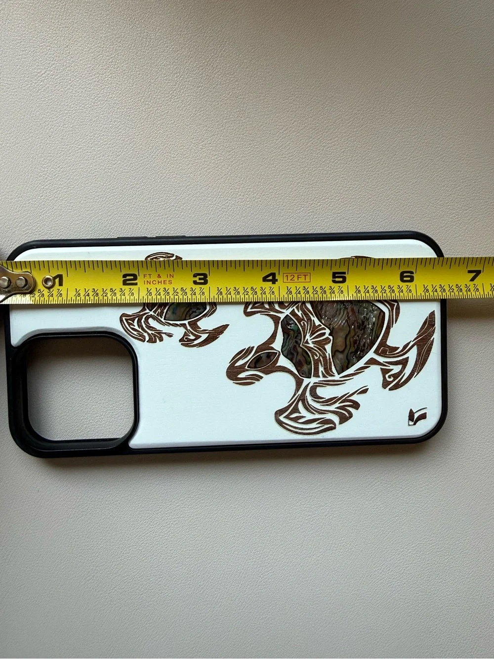 Moana’s Hawaii Honu Sea Turtle Abalone Inlay MagSafe iPhone 15/16 Pro Max Case
